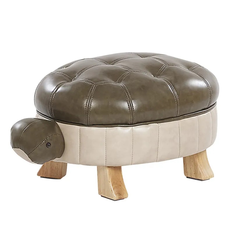 Tani Pufa zwierzak ekoskóra zielona TURTLE