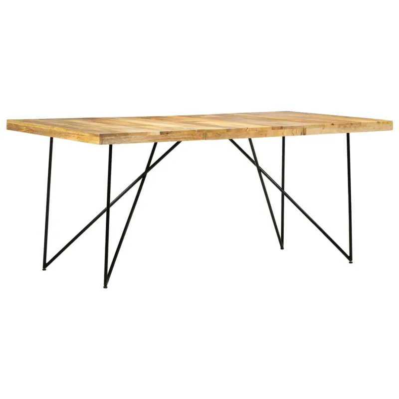 Bestseller Stół jadalniany, 180 x 90 x 76 cm, lite drewno mango
