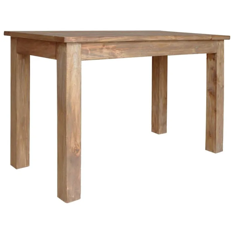 Stół do jadalni z litego drewna odzyskanego, 120x60x77 cm Premium