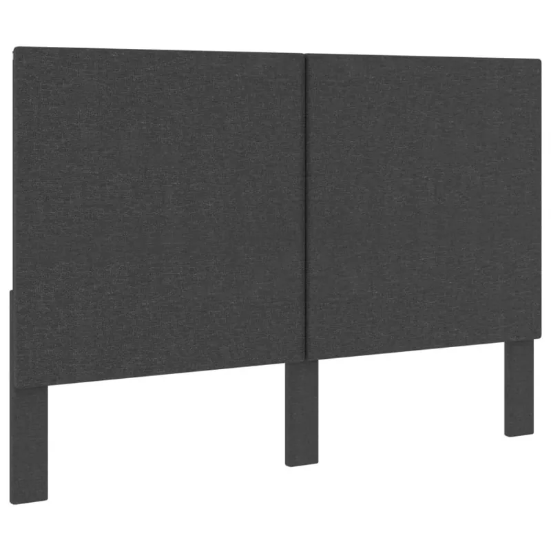 Wezgłowie do łóżka, ciemnoszare, obite tkaniną, 180x200 cm Oferta