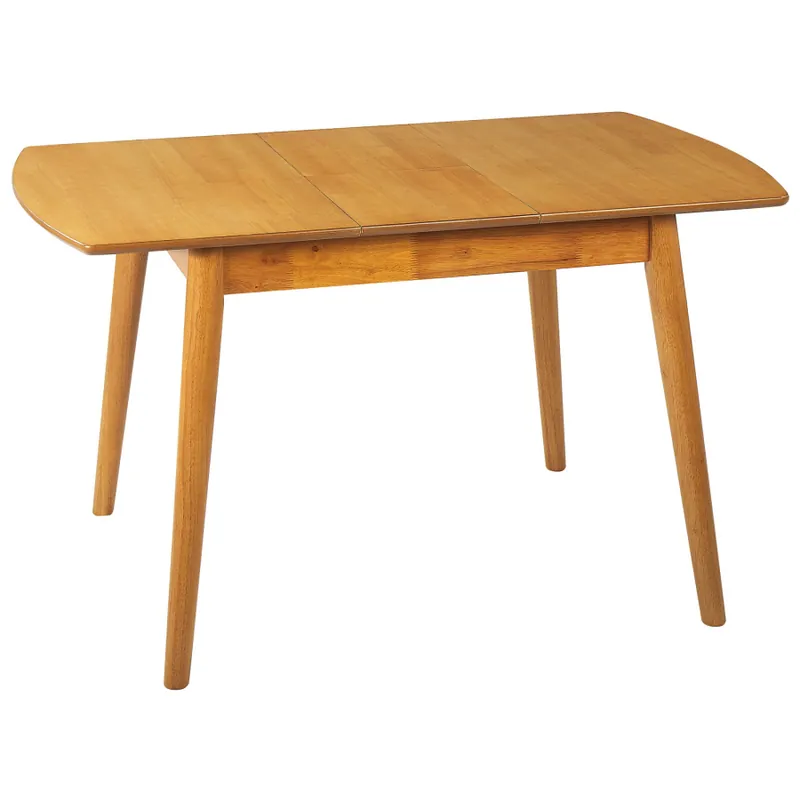 Ostatnie sztuki Stół do jadalni rozkładany TOMS Jasnobrązowy 100/130 cm 80 cm