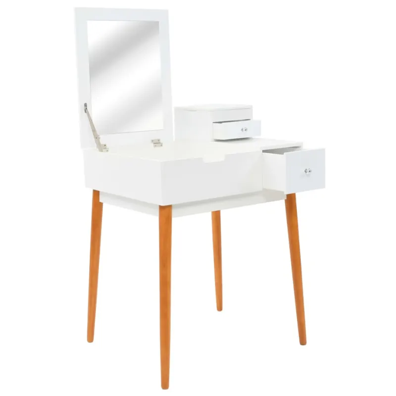 Toaletka z lustrem, MDF, 60 x 50 x 86 cm Dostępne od ręki