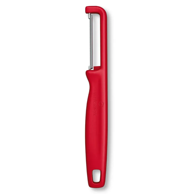 Oferta limitowana Victorinox - swiss classic - obieraczka iota - dwustronna - ząbkowane ostrze - czerwony
