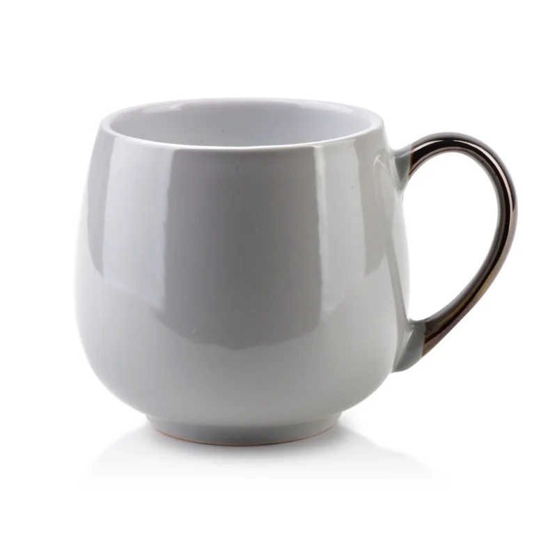Kubek porcelanowy AFFEK DESIGN CAL SZARY 390 ml Popularny