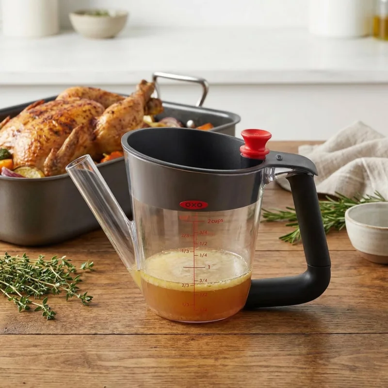 OXO Good Grips – separator tłuszczu 2 cup Bezpieczne zakupy