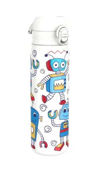Cena promocyjna ION8 Single Wall Robots 0,6 l - butelka / bidon na wodę i napoję ze stali nierdzewnej
