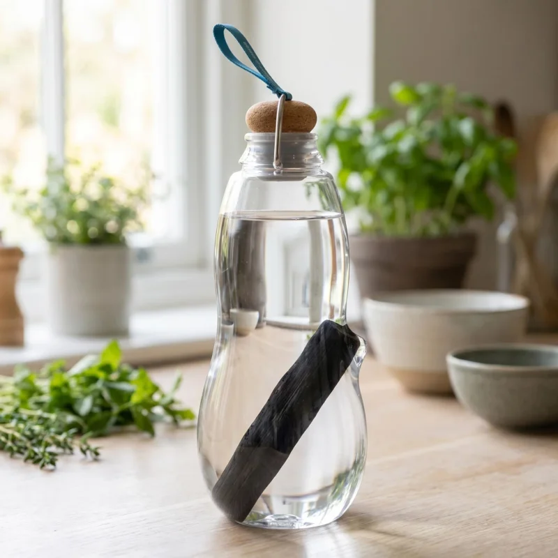 BLACK BLUM Eau Good 0,8 l niebieska - butelka filtrująca wodę z tritanu Wyjątkowa oferta