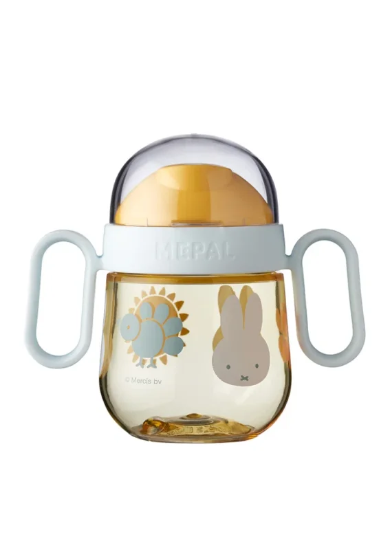 MEPAL Mio Miffy Explore 200 ml żółty - kubek niekapek dla dzieci plastikowy z ustnikiem Ostatnia szansa