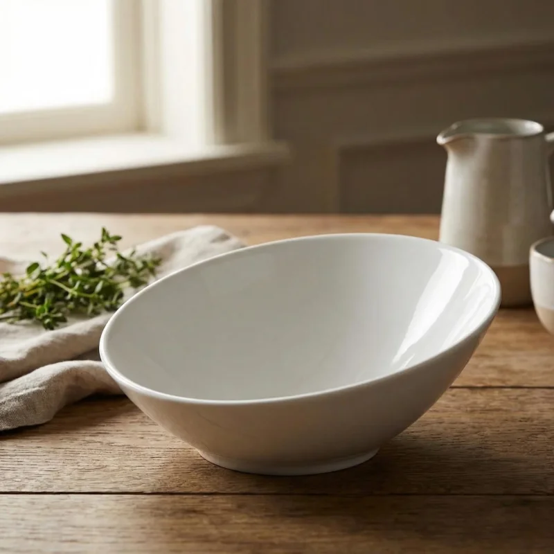 Ostatnia szansa VERLO Buffet 1,6 l - miska bufetowa asymetryczna porcelanowa