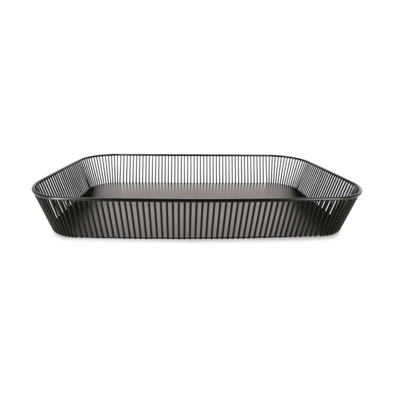 Promocja REVOL Touch Flate 53 cm czarny - kosz na owoce druciany metalowy
