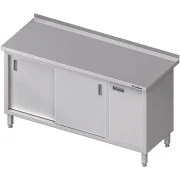 Stalgast Stół przyścienny z szafką (P) drzwi suwane 1500x700x850 mm Kup online