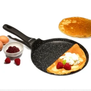 Do wyczerpania zapasów Patelnia do smażenia naleśników 25cm na indukcję nieprzywierająca granitowa TIROSS TS-1272