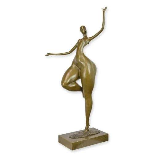 Abstrakcyjna Figurka Tancerki z Brązu –Nowoczesna Rzeżba Artystyczna Oferta czasowa