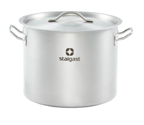 Szybka dostawa Garnek wysoki z pokrywką, stalowy, 脴 320 mm, V 20,9l (011325)