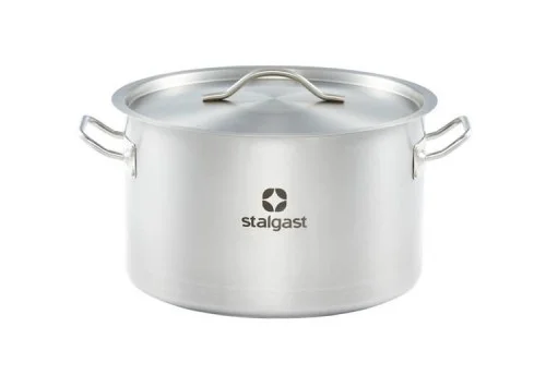 Garnek średni z pokrywką, stalowy, 脴 280 mm, V 11.1 l (012285) Premium