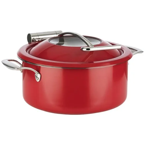 Garnek cateringowy kolor czerwony4l (AP12337) Szybka dostawa