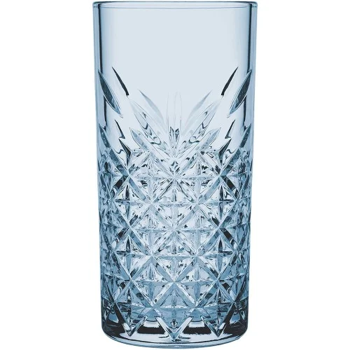 Szklanka wysoka; Timeless; niebieska; V 450 ml outlet (401320_outlet) Popularny