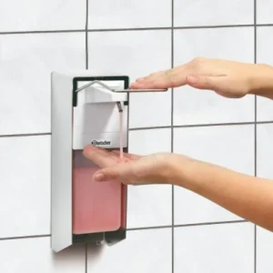 Bezpieczna płatność Dozownik mydła PS 0,9L-W (B850008)