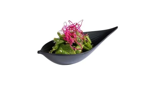 miseczka przystawkowa, fingerfood MINI LEAF czarny, 0,05l (AP84845_outlet) Szybka dostawa