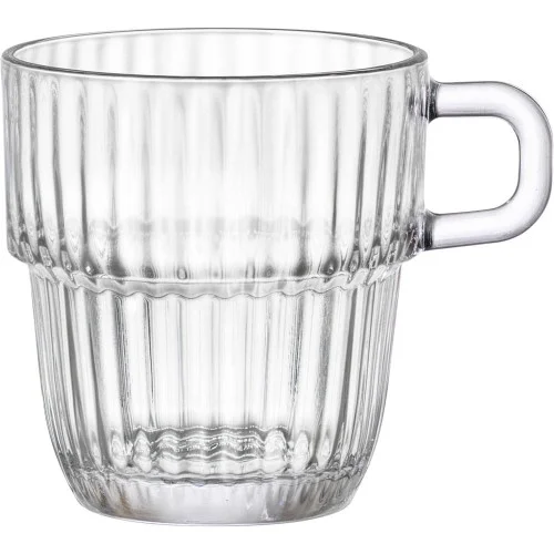 Filiżanka szklana do kawy, herbaty, Barshine, V 0.250 l (400245) Ostatnie sztuki