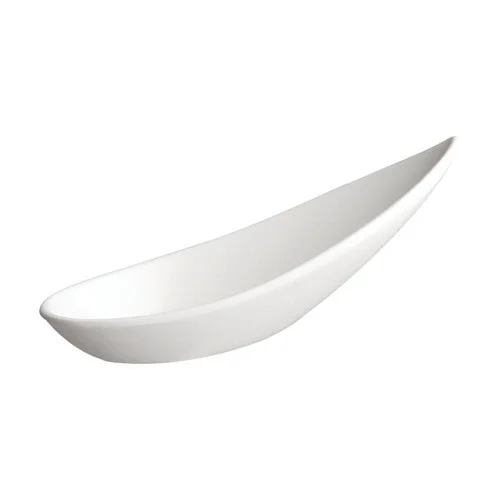 Popularny Łyżka przystawkowa Fingerfood FRIENDLY biała 11x4,5cm , outlet (AP79012_outlet)