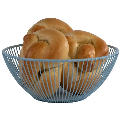 Obniżka ceny Koszyk okrągły 脴 20 cm, metalowy, niebieski SVART (AP30453)