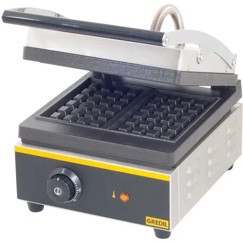 Gofrownica, płyty żeliwne z powłoką ceramiczną, Gredil, P 2 kW (772321) Super okazja