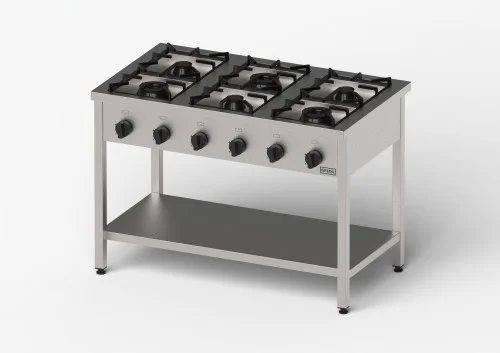 Oferta Kuchnia gazowa, Gredil, skręcana, 1200x700x850 mm, P 33.5 kW, G20/20 mbar (976611)